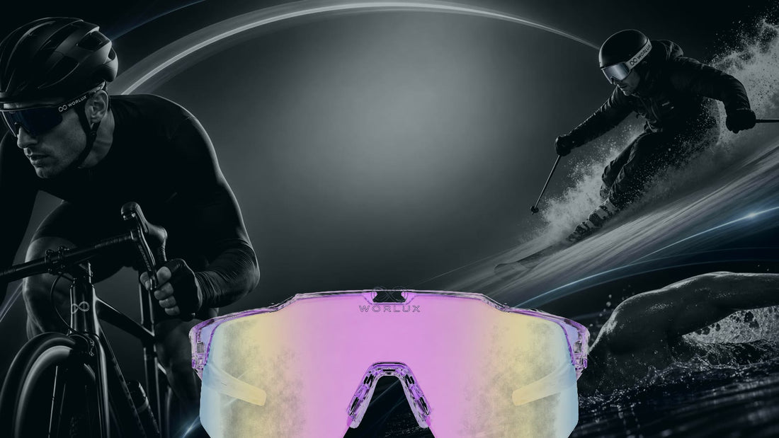 WORLUX cycling sunglasses for road safety and outdoor awareness