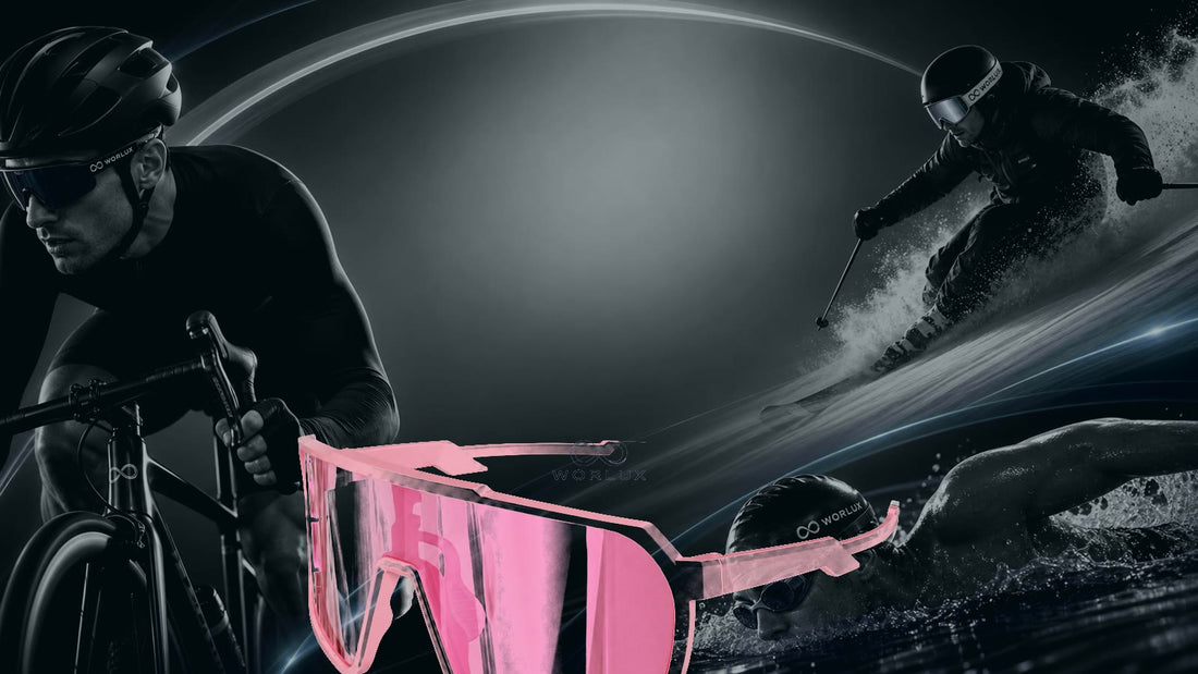 WORLUX cycling sunglasses for road riding and outdoor training