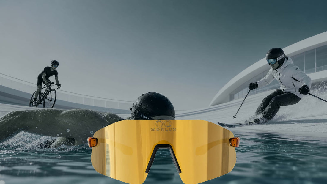 WORLUX polarized and photochromic sports sunglasses lens comparison