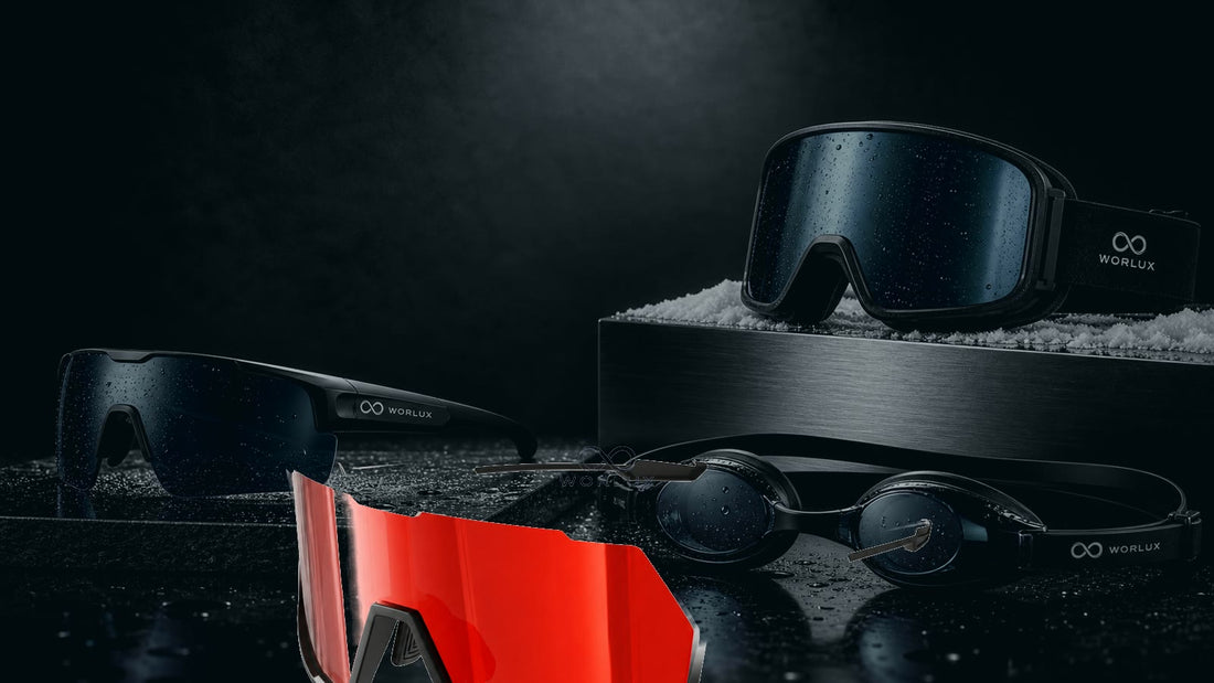 WORLUX UV400 sports sunglasses for outdoor athletes