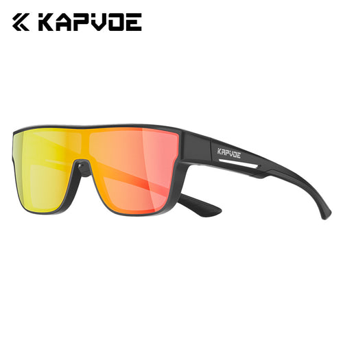WORLUX KAPVOE Ambition Sports Sunglasses Deep Black - Prescription Ready