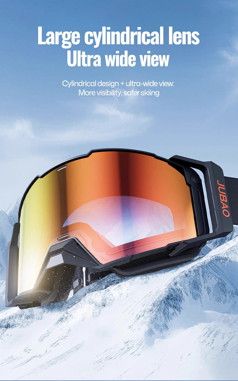 WORLUX ski goggles with anti-fog UV400 lens for snowboarding - image 17