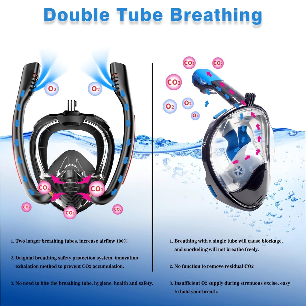 WORLUX wide-view diving mask for snorkeling and freediving - image 4