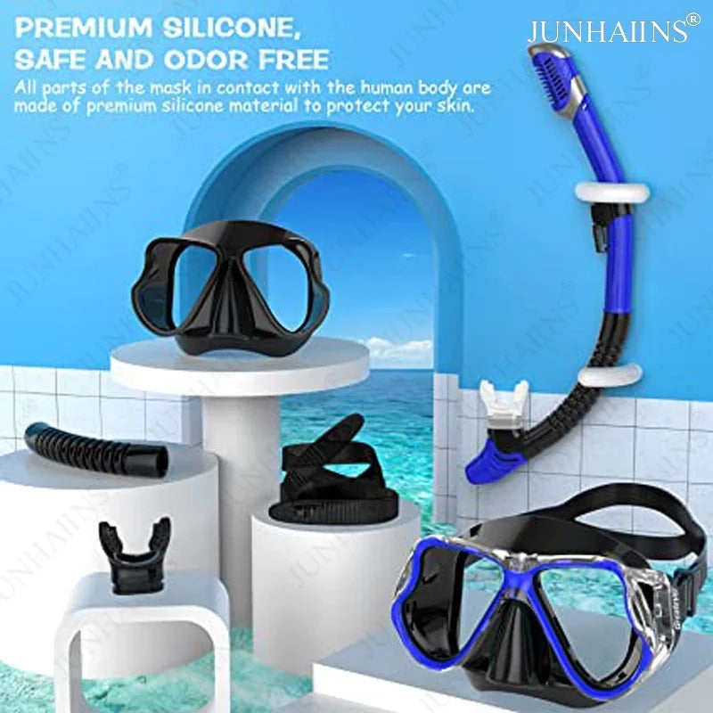 WORLUX tempered glass diving mask for snorkeling and freediving - image 5