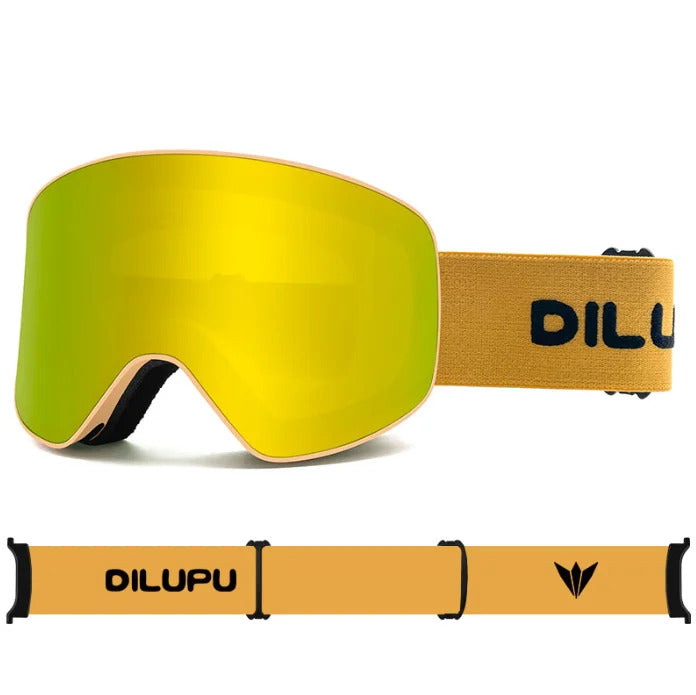 WORLUX UV400 ski goggles with anti-fog UV400 lens for snowboarding - image 20