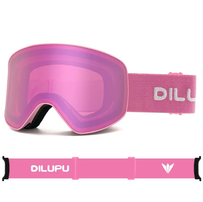 WORLUX UV400 ski goggles with anti-fog UV400 lens for snowboarding - image 11