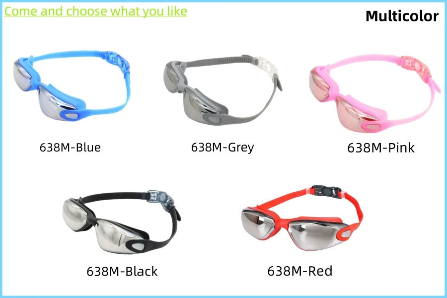 WORLUX anti-fog swim goggles for pool training - image 14