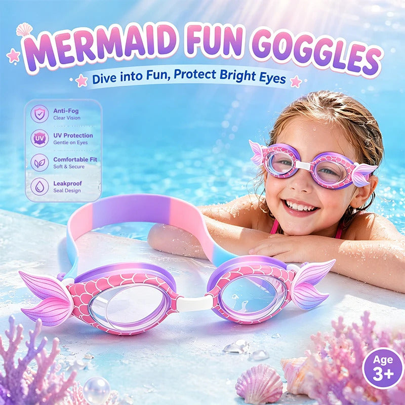 WORLUX kids anti-fog swim goggles for pool training - image 2