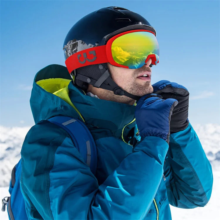 WORLUX ski goggles with anti-fog UV400 lens for snowboarding - image 19