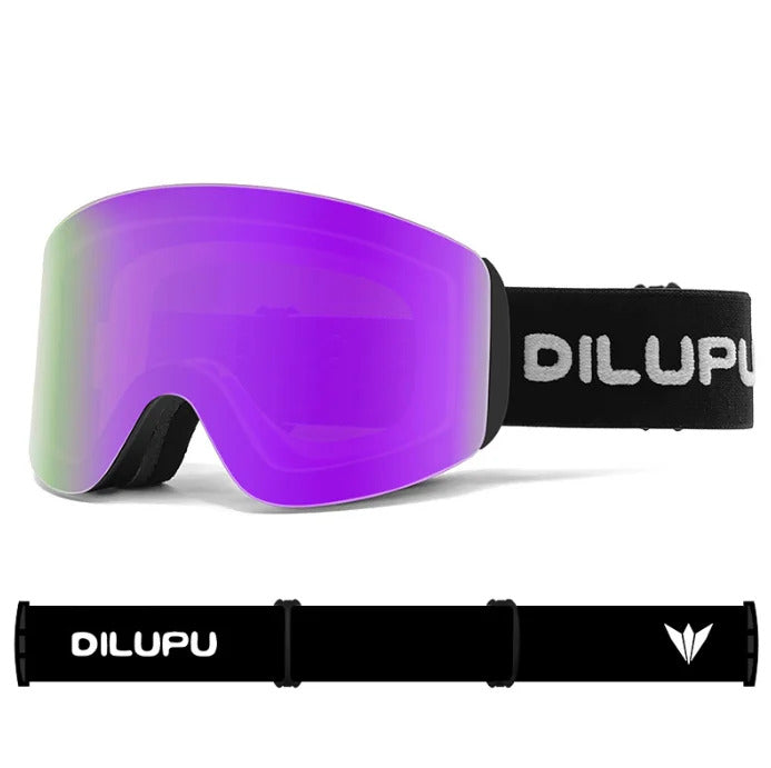 WORLUX ski goggles with magnetic lens, OTG fit for snowboarding - image 23