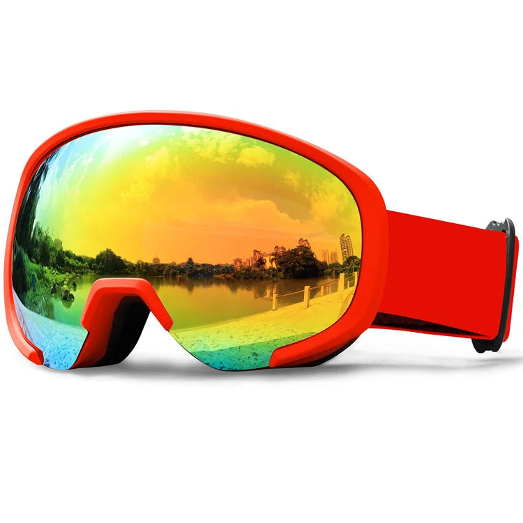 WORLUX ski goggles with anti-fog UV400 lens for snowboarding - image 9