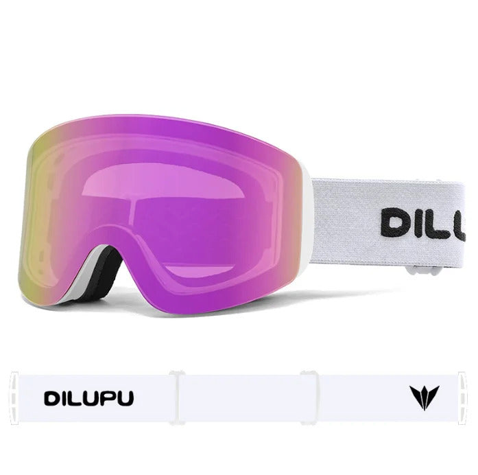 WORLUX ski goggles with magnetic lens, OTG fit for snowboarding - image 11
