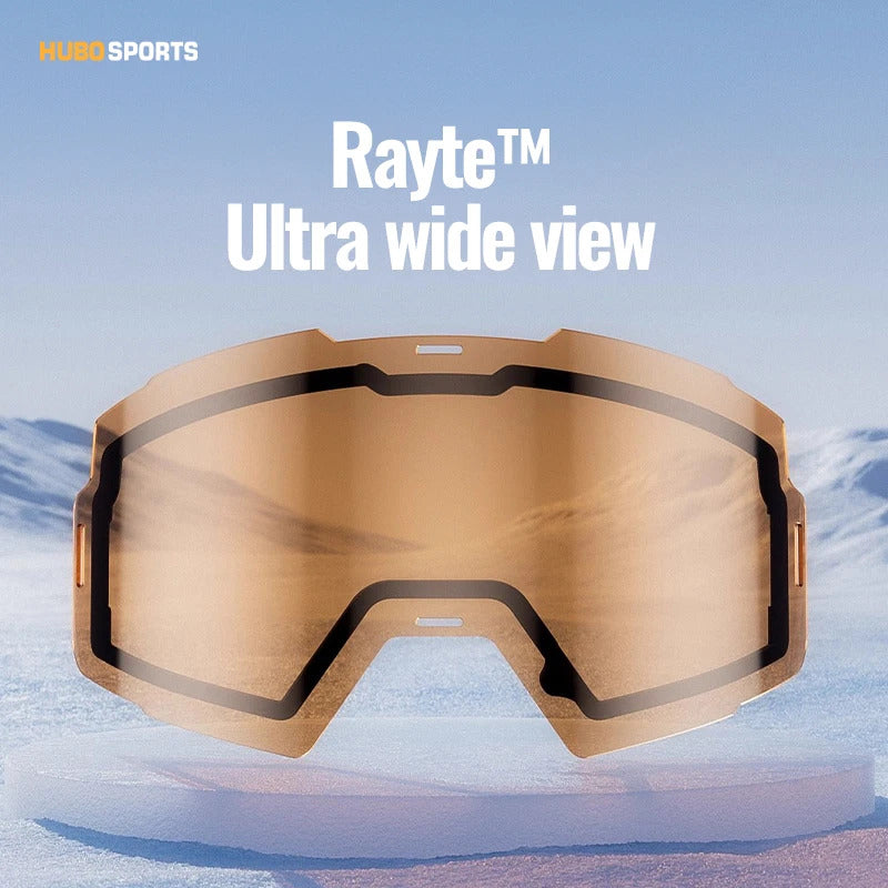 WORLUX ski goggles with anti-fog UV400 lens for snowboarding - image 2