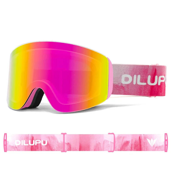 WORLUX ski goggles with magnetic lens, OTG fit for snowboarding - image 15