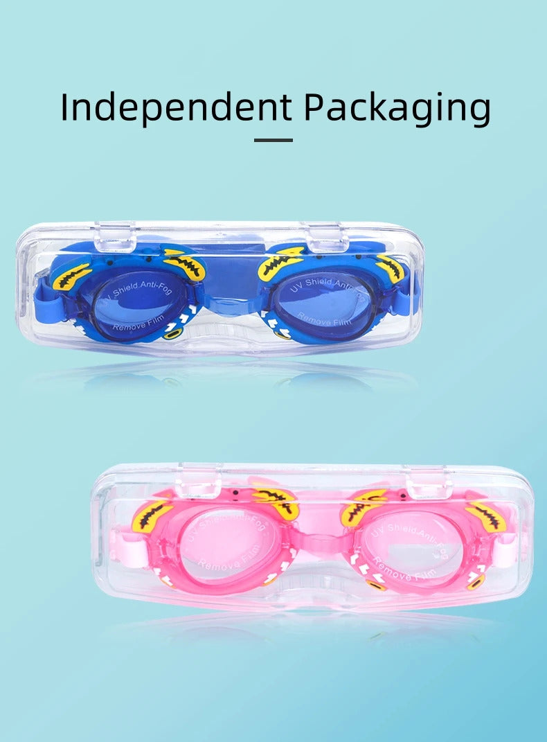 WORLUX kids anti-fog swim goggles for pool training - image 12