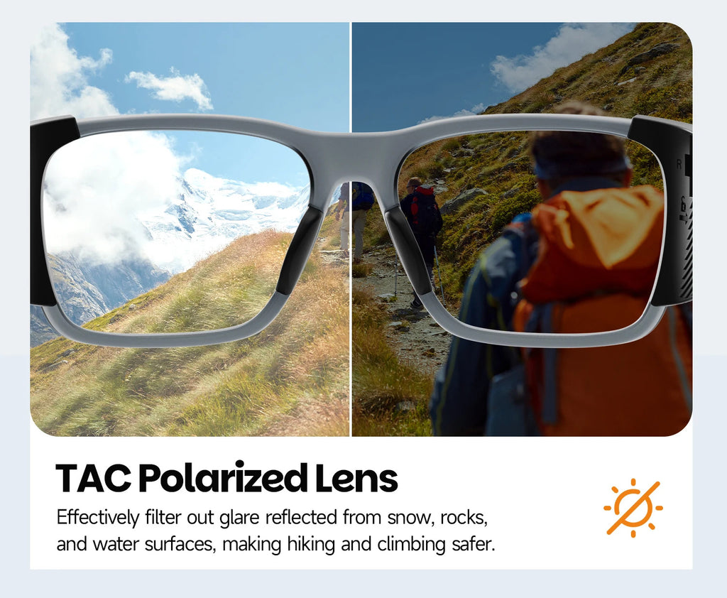 WORLUX KM-Y362F-C3 sports sunglasses with polarized mirrored lens for cycling and hiking - image 15