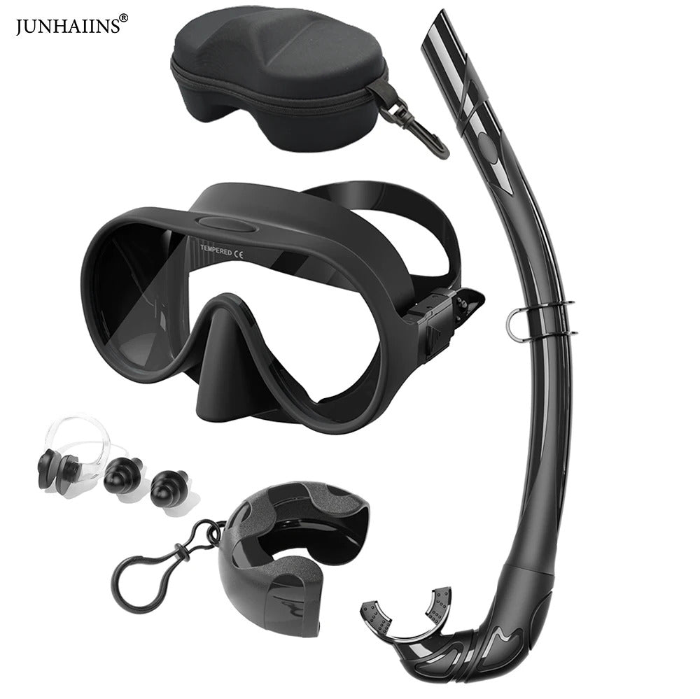 WORLUX tempered glass diving mask for snorkeling and freediving - image 1