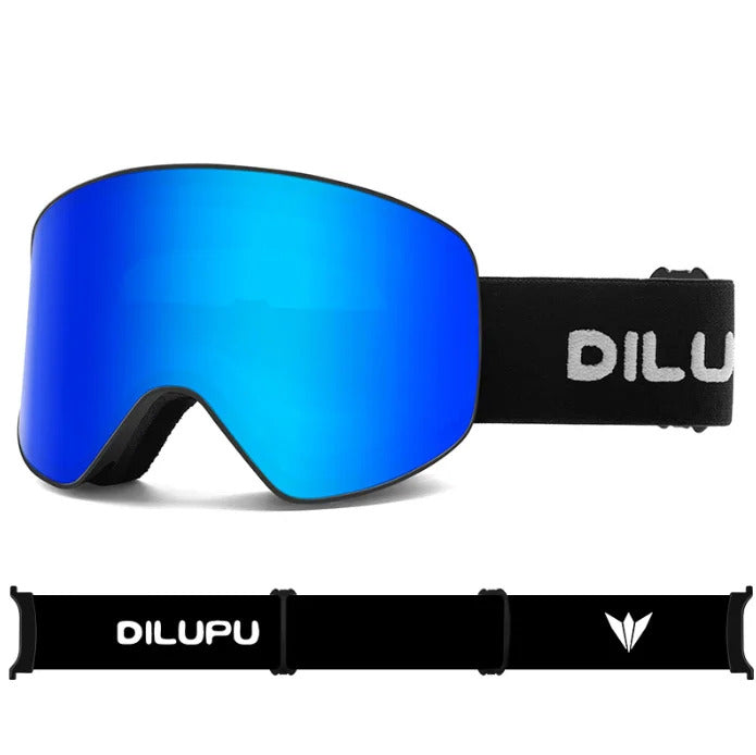 WORLUX UV400 ski goggles with anti-fog UV400 lens for snowboarding - image 17