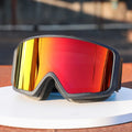 WORLUX ski goggles with magnetic lens, OTG fit for snowboarding - image 5