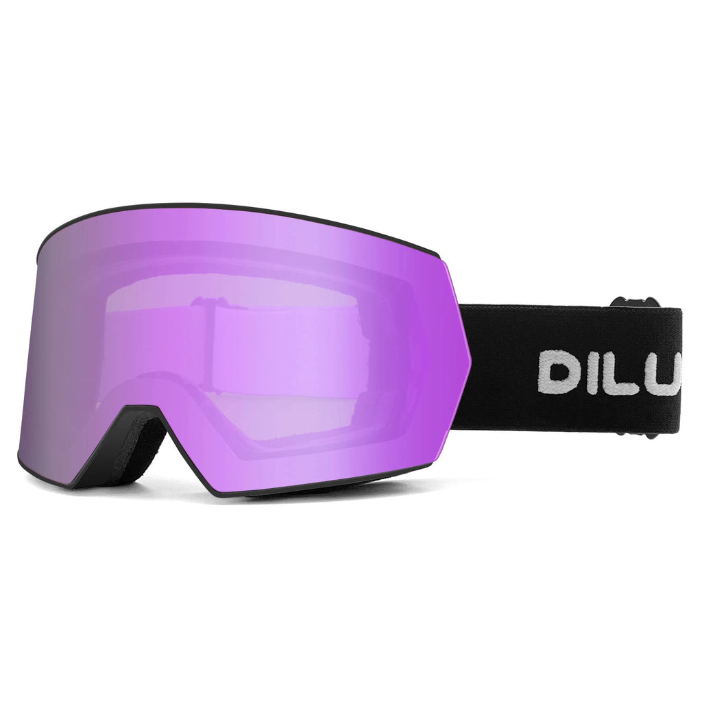 WORLUX ski goggles with magnetic lens, OTG fit for snowboarding - image 2