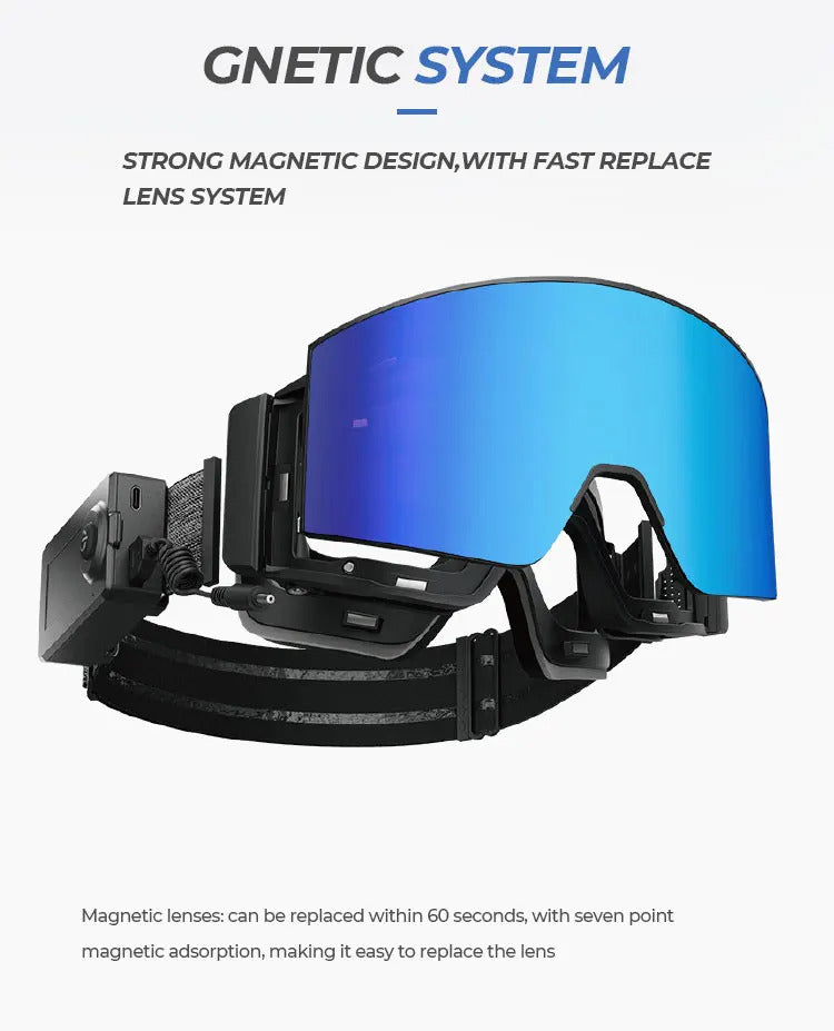WORLUX ski goggles with magnetic lens for snowboarding - image 20