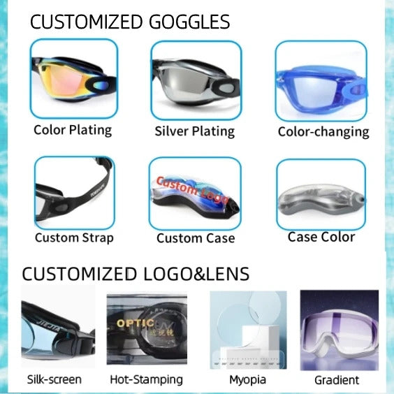 WORLUX anti-fog swim goggles for pool training - image 6