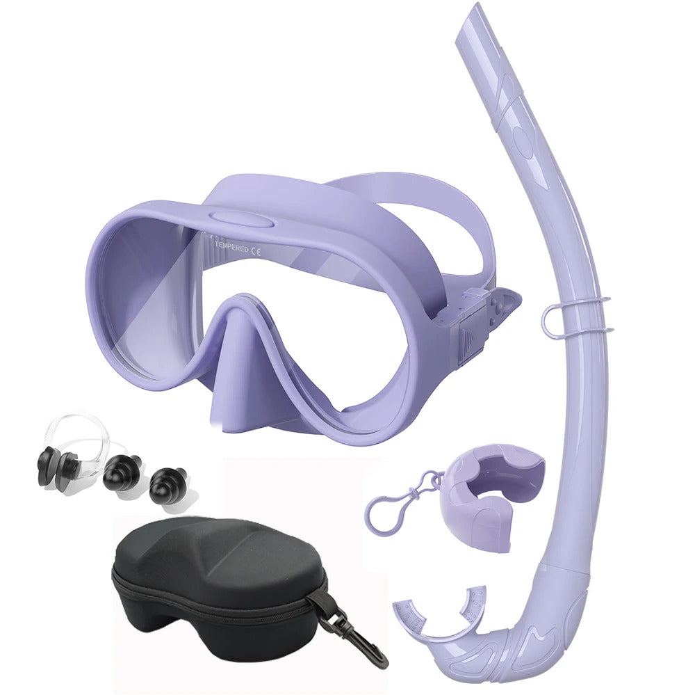 WORLUX tempered glass diving mask for snorkeling and freediving - image 23