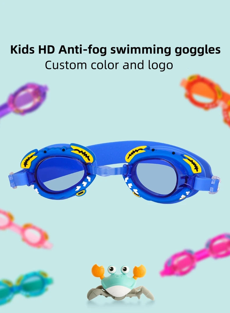 WORLUX kids anti-fog swim goggles for pool training - image 7