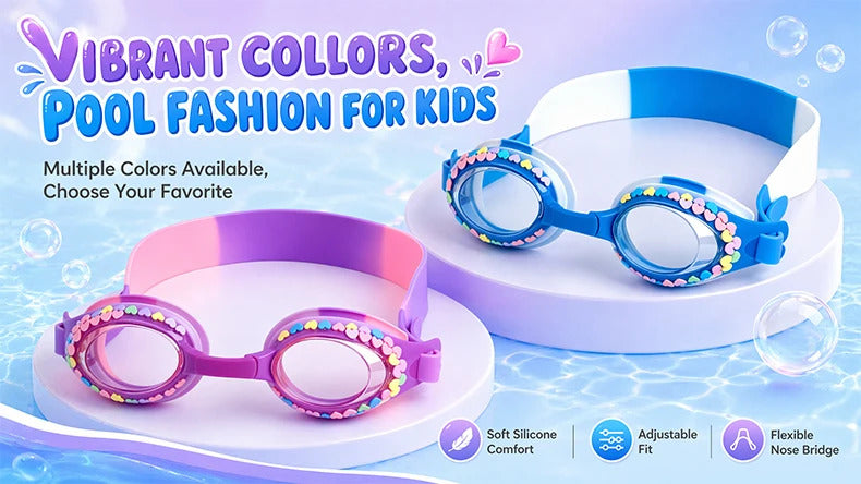 WORLUX kids anti-fog swim goggles for pool training - image 11