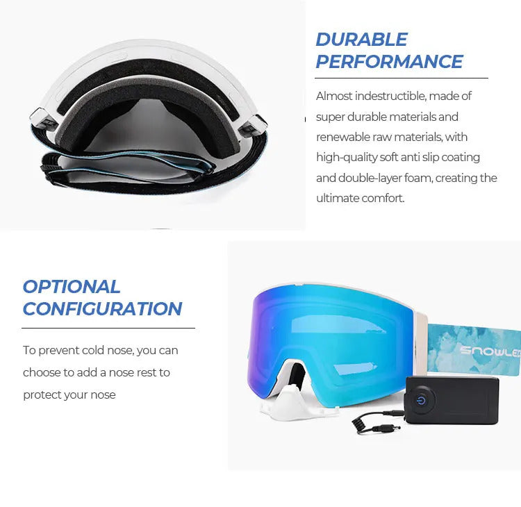 WORLUX ski goggles with magnetic lens for snowboarding - image 24
