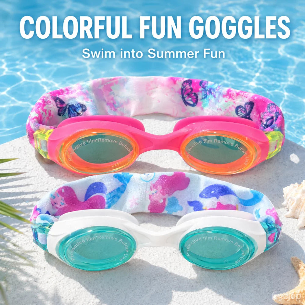 WORLUX kids anti-fog swim goggles for pool training - image 9