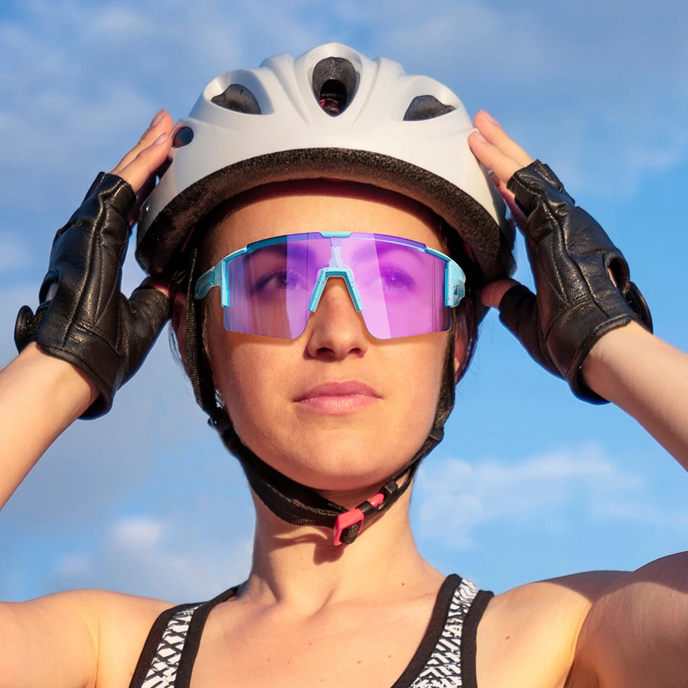 WORLUX 2037Y037-PH03 sports sunglasses with photochromic lens for cycling - image 3