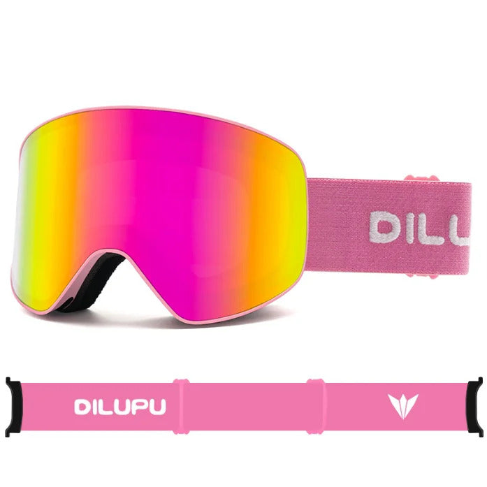 WORLUX UV400 ski goggles with anti-fog UV400 lens for snowboarding - image 12