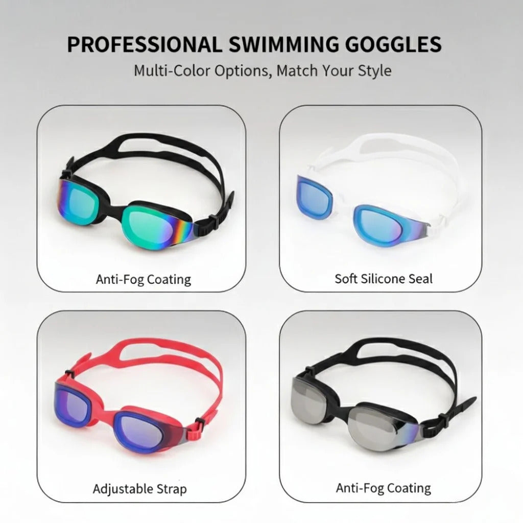 WORLUX anti-fog swim goggles for pool training - image 21
