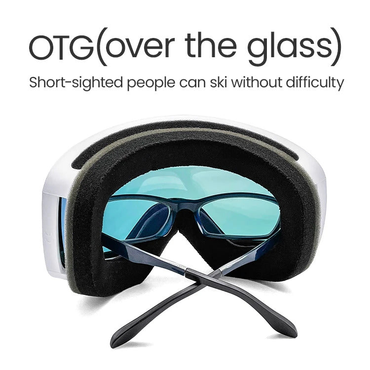 WORLUX UV400 ski goggles with anti-fog UV400 lens for snowboarding - image 5