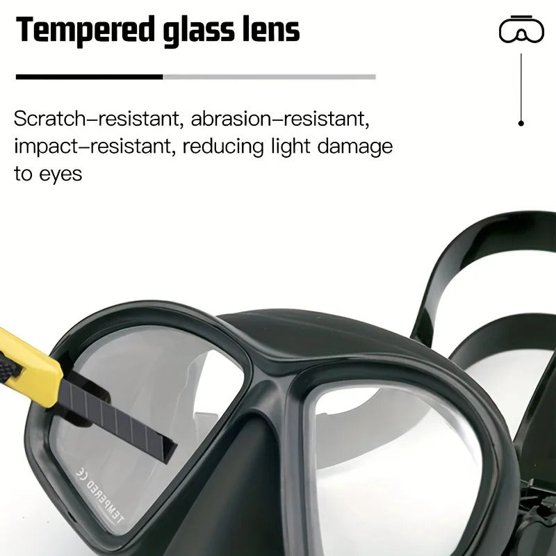 WORLUX wide-view diving mask for snorkeling and freediving - image 2