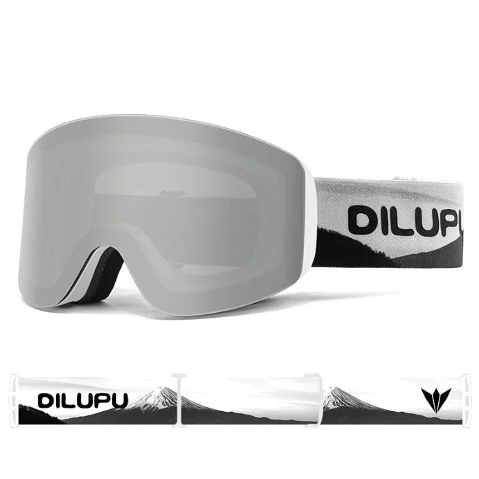 WORLUX ski goggles with magnetic lens, OTG fit for snowboarding - image 9