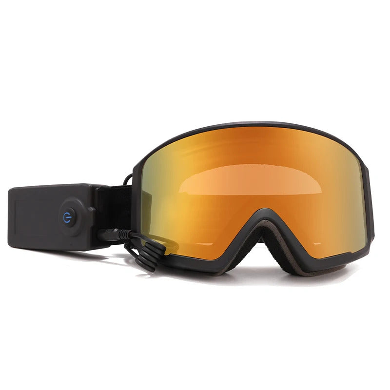 WORLUX ski goggles with magnetic lens, OTG fit for snowboarding - image 1