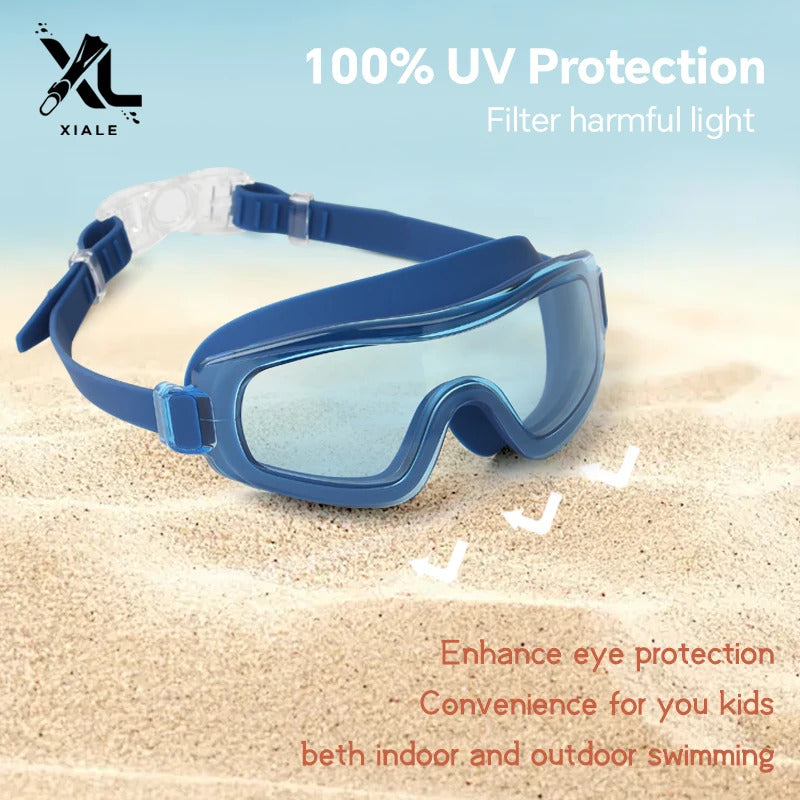 WORLUX kids anti-fog swim goggles for pool training - image 2