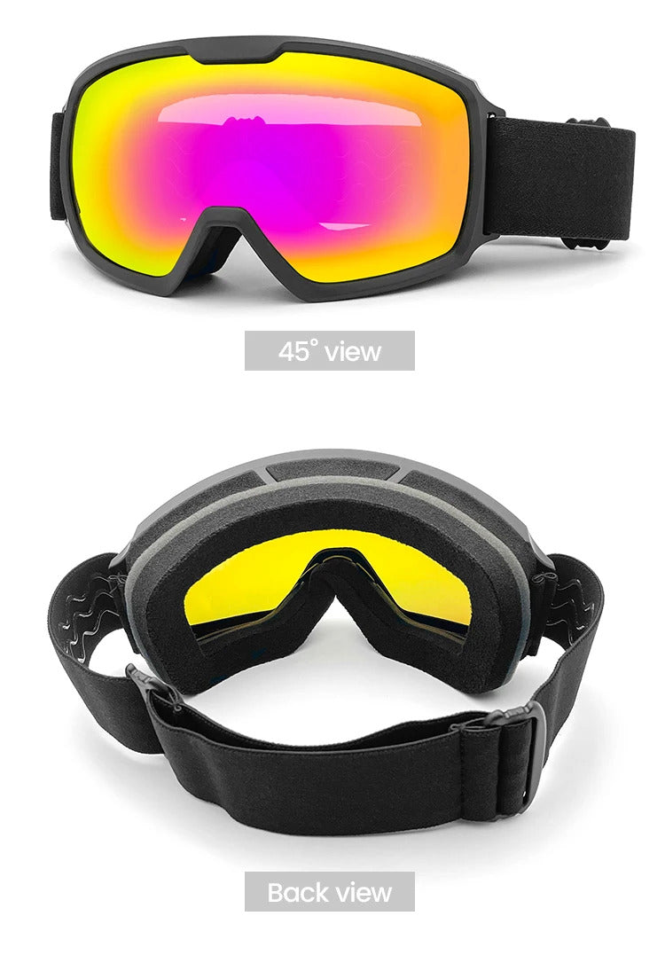 WORLUX UV400 ski goggles with anti-fog UV400 lens for snowboarding - image 15