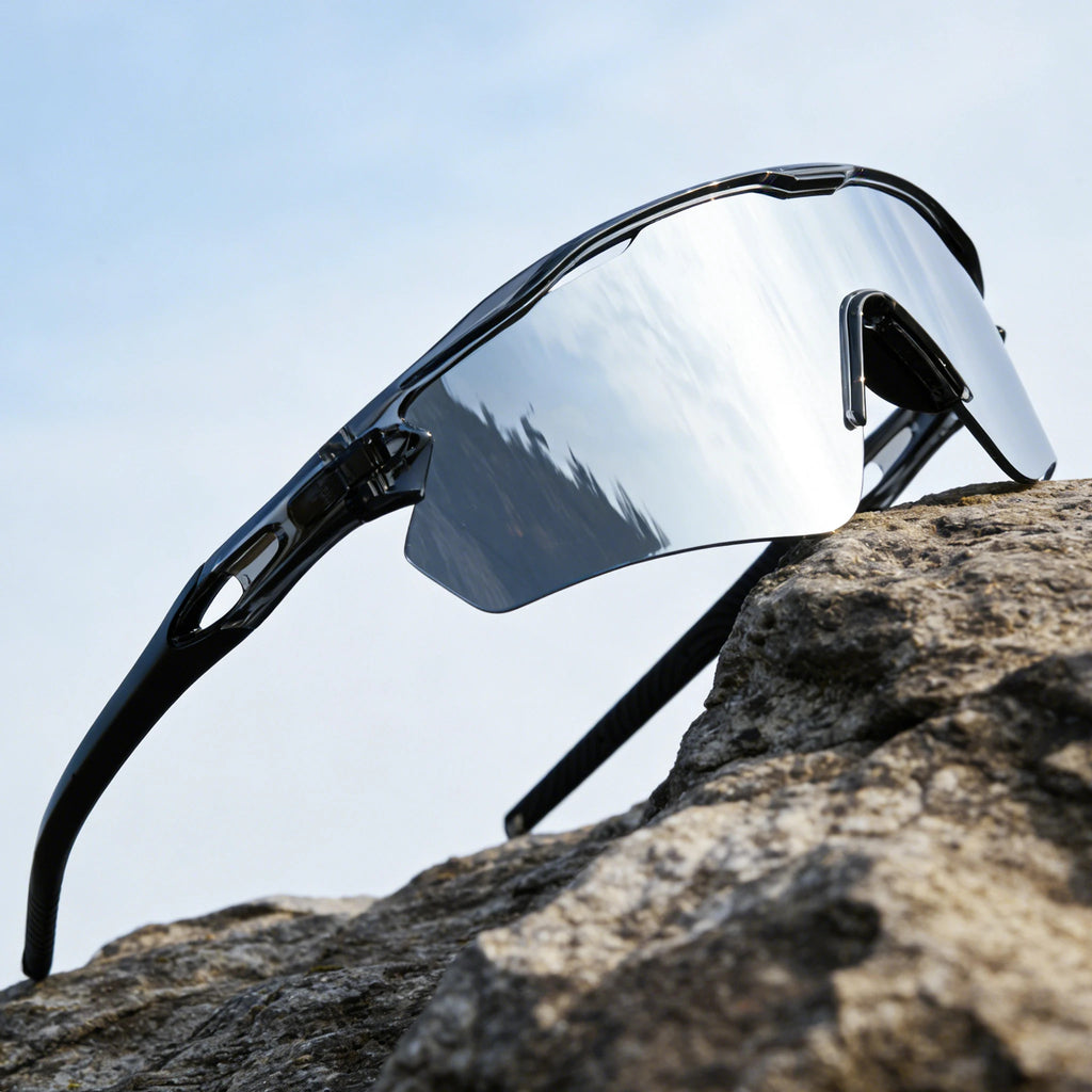 WORLUX sports sunglasses with UV400 mirrored lens for cycling and running - image 1