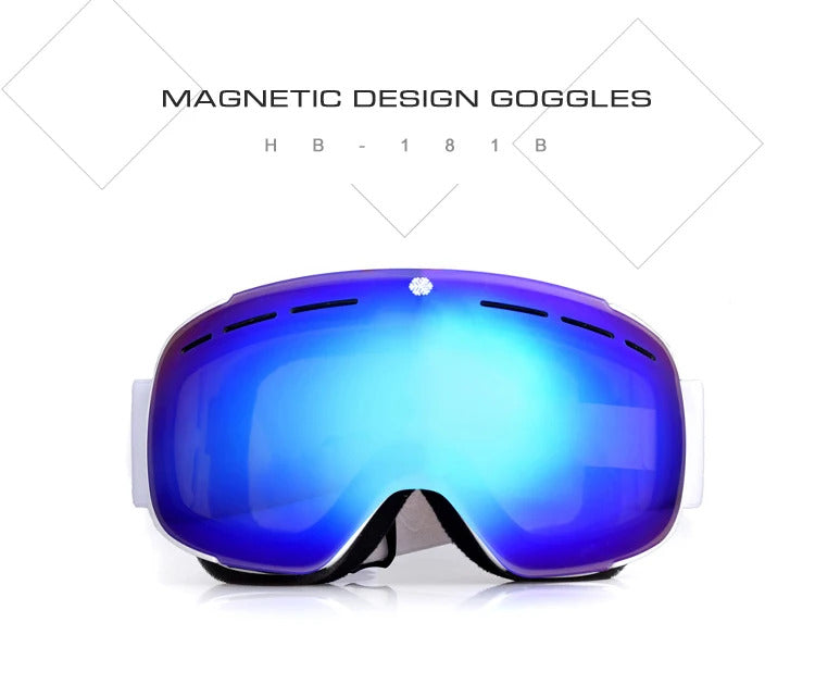 WORLUX ski goggles with anti-fog UV400 lens for snowboarding - image 13