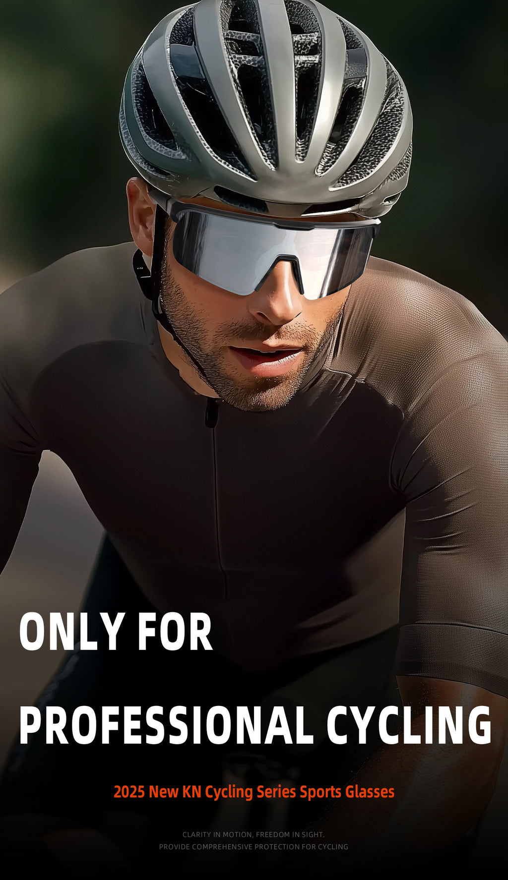 WORLUX KN15-22-C2 sports sunglasses with polarized mirrored lens for cycling and running - image 11