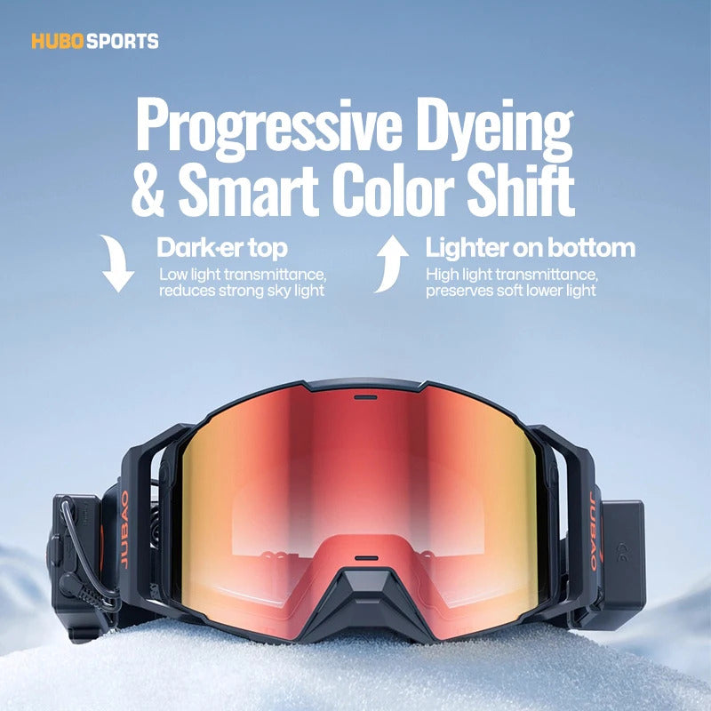 WORLUX ski goggles with anti-fog UV400 lens for snowboarding - image 5