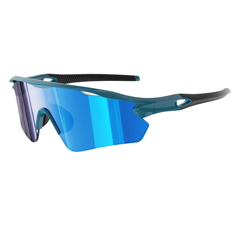 WORLUX UV400 sports sunglasses with UV400 mirrored lens for cycling and running - image 9