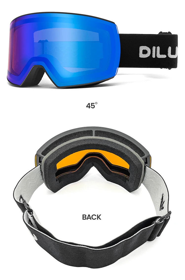 WORLUX OTG ski goggles with OTG fit, youth fit for snowboarding - image 22