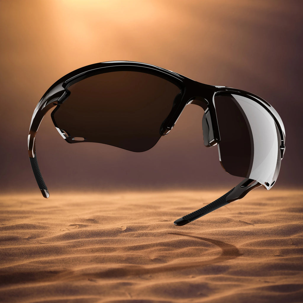 WORLUX JDS2153Y135-C3 sports sunglasses with polarized UV400 lens for cycling and running - image 4