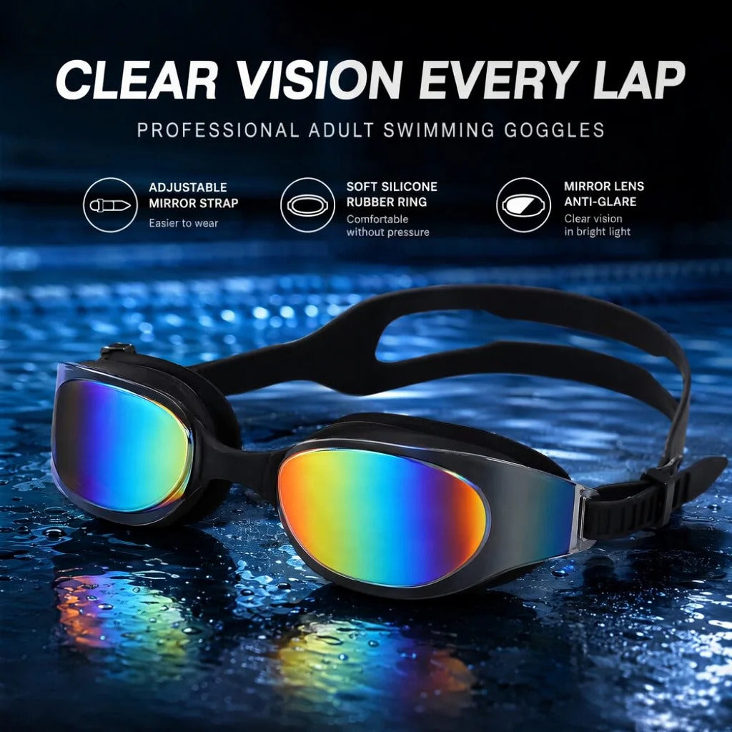 WORLUX anti-fog swim goggles for pool training - image 17