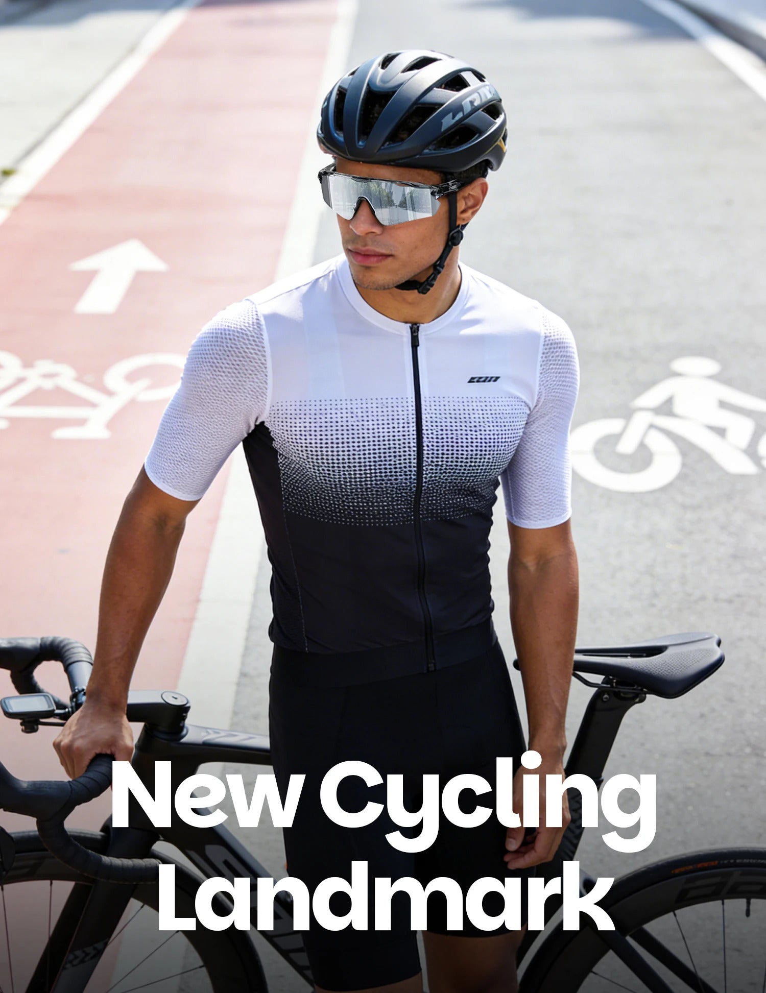 WORLUX KN-Y333-C6 sports sunglasses with polarized mirrored lens for cycling - image 12