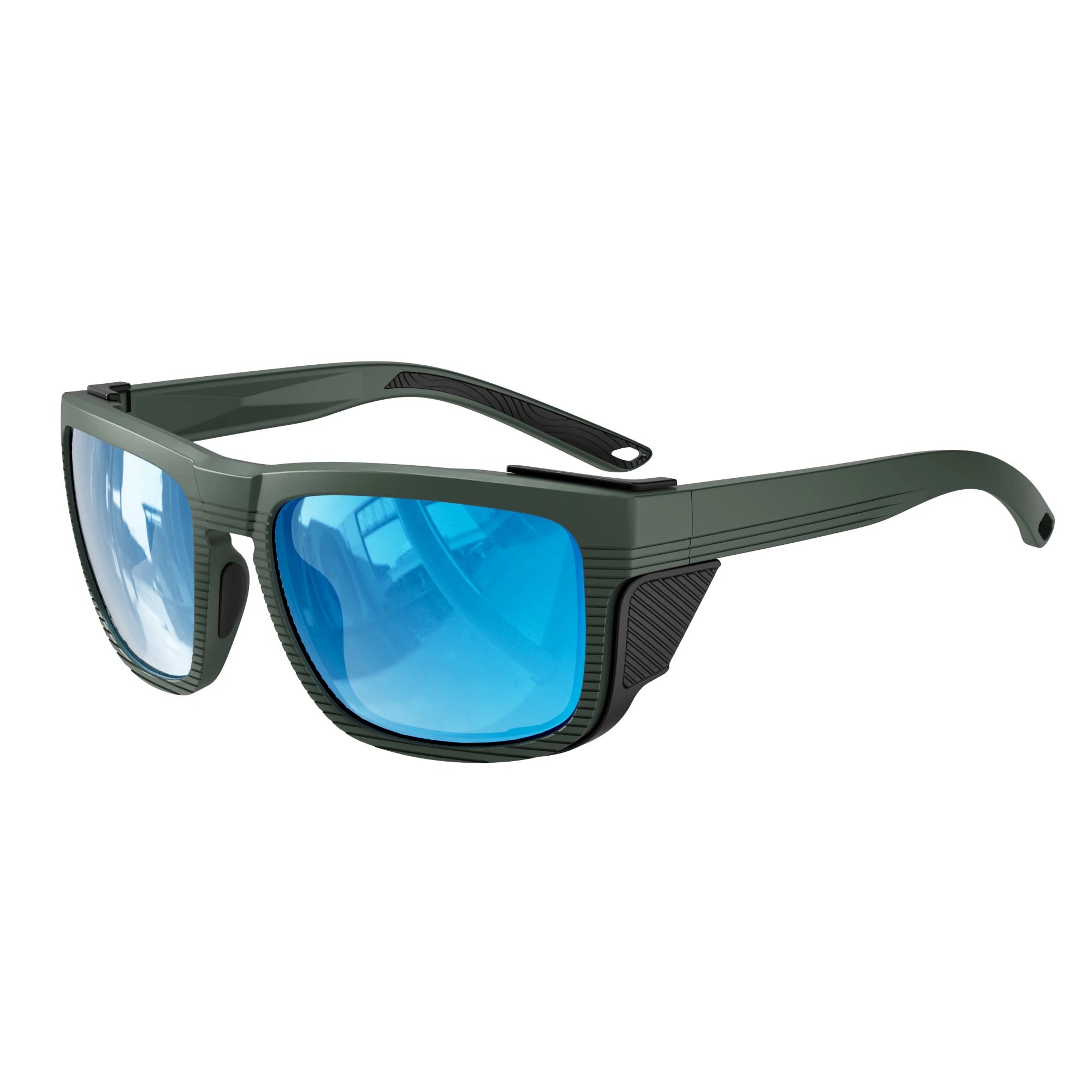 WORLUX KM-Y361F-C6 sports sunglasses with polarized mirrored lens for fishing and baseball - image 11